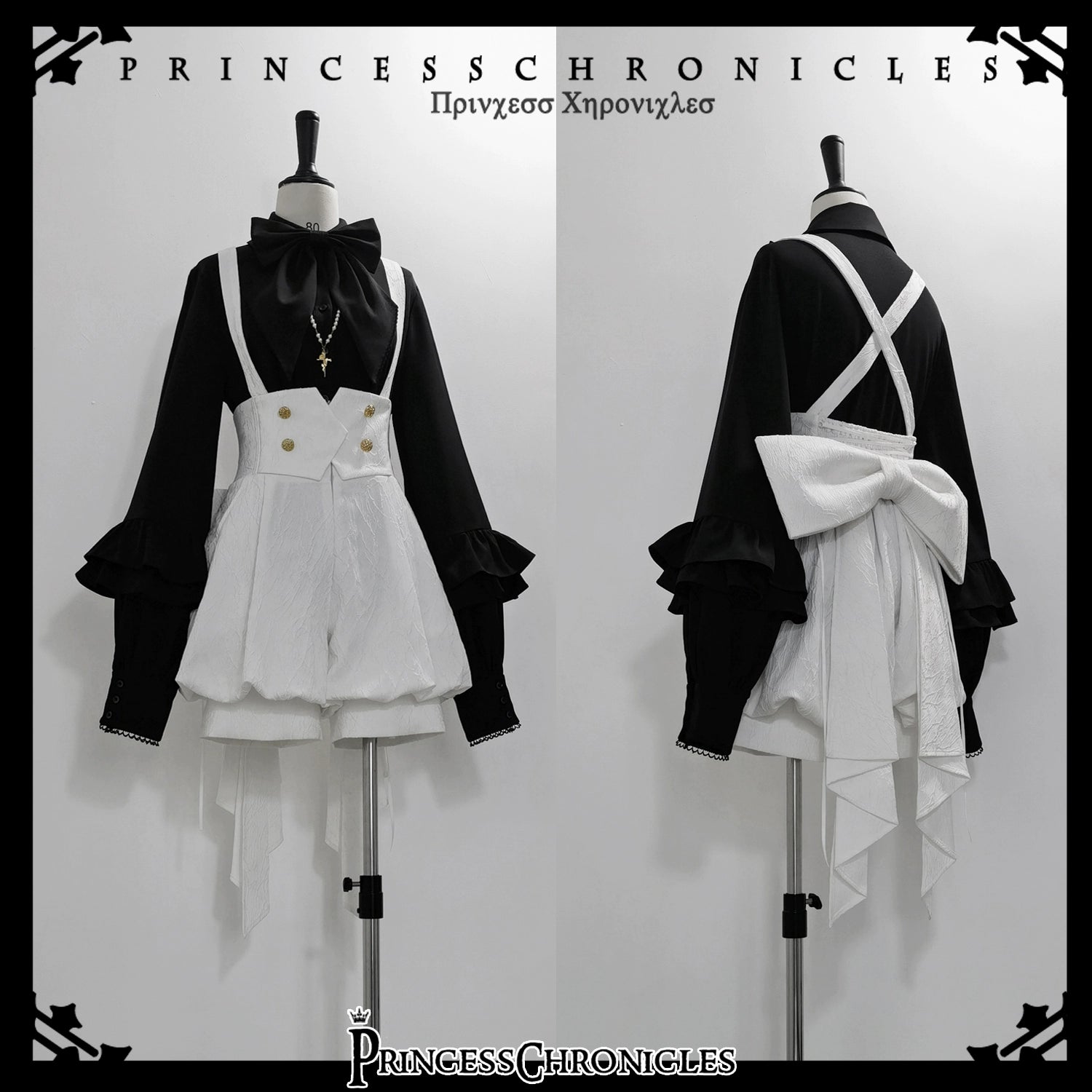 Princess Chronicles - Doll - Ouji Lolita Pink Blouse & White Shorts 43919:790263