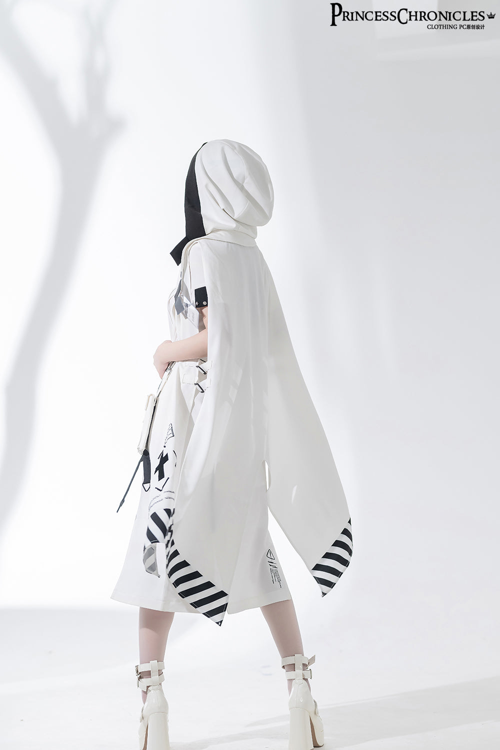 Princess Chronicles - Dry sea and Ashlar - Ouji Lolita White Cloak Set