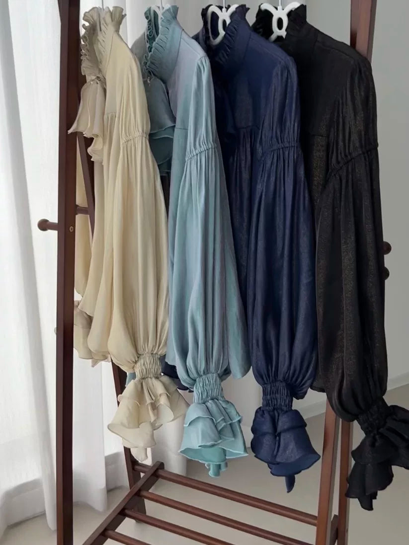 Moonlight in the Monastery - Classic Lolita Shirt, Detachable Jabot 44846:825592