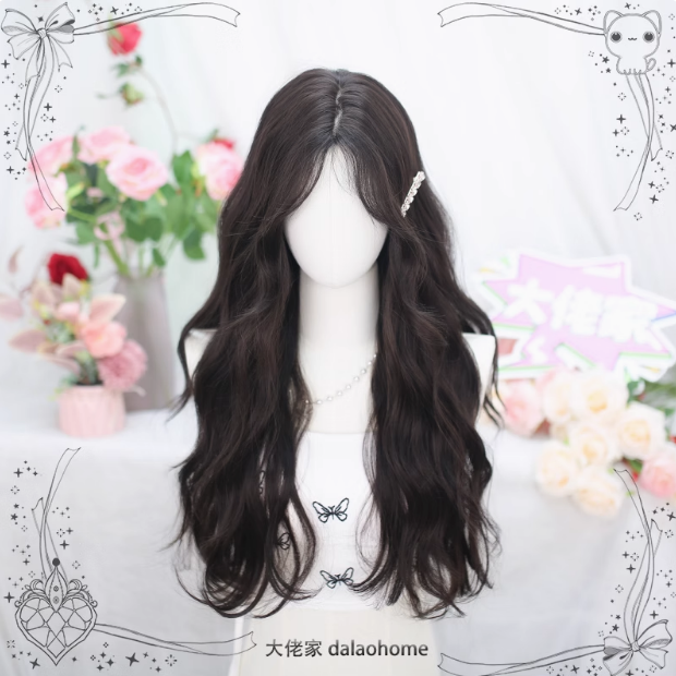 Dalao~Natural Lolita Wig Gentle Long Curly Hair 32318:630174