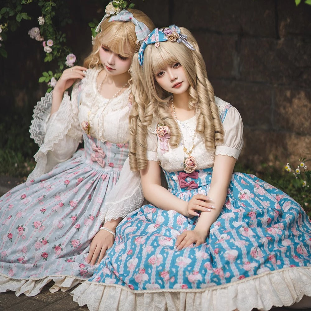 Miss Point~Lilyka Garden~Classic Lolita Headdress and Necklace Brooch Bow Trailing 42660:748360