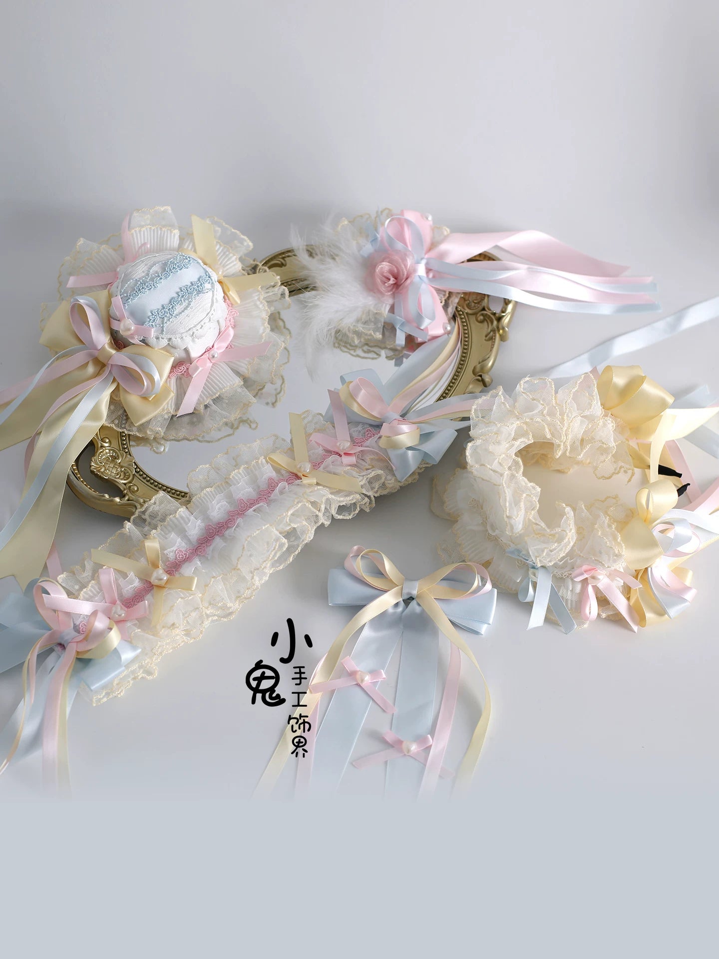 Candy Color Lolita Headdresses, Hair Clips