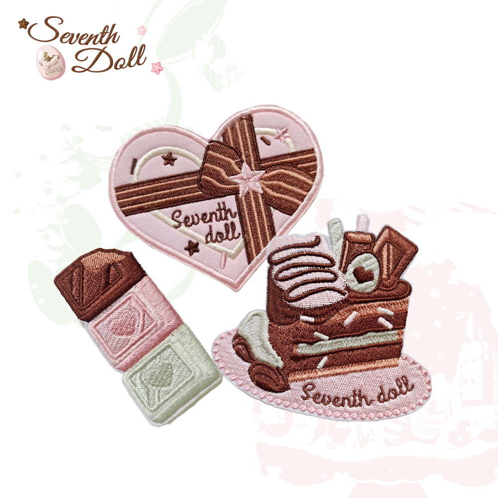 Chocolate Bunny - Printed Kawaii Lolita JSK, Short-sleeved Dress (L M S XL) 44614:814896