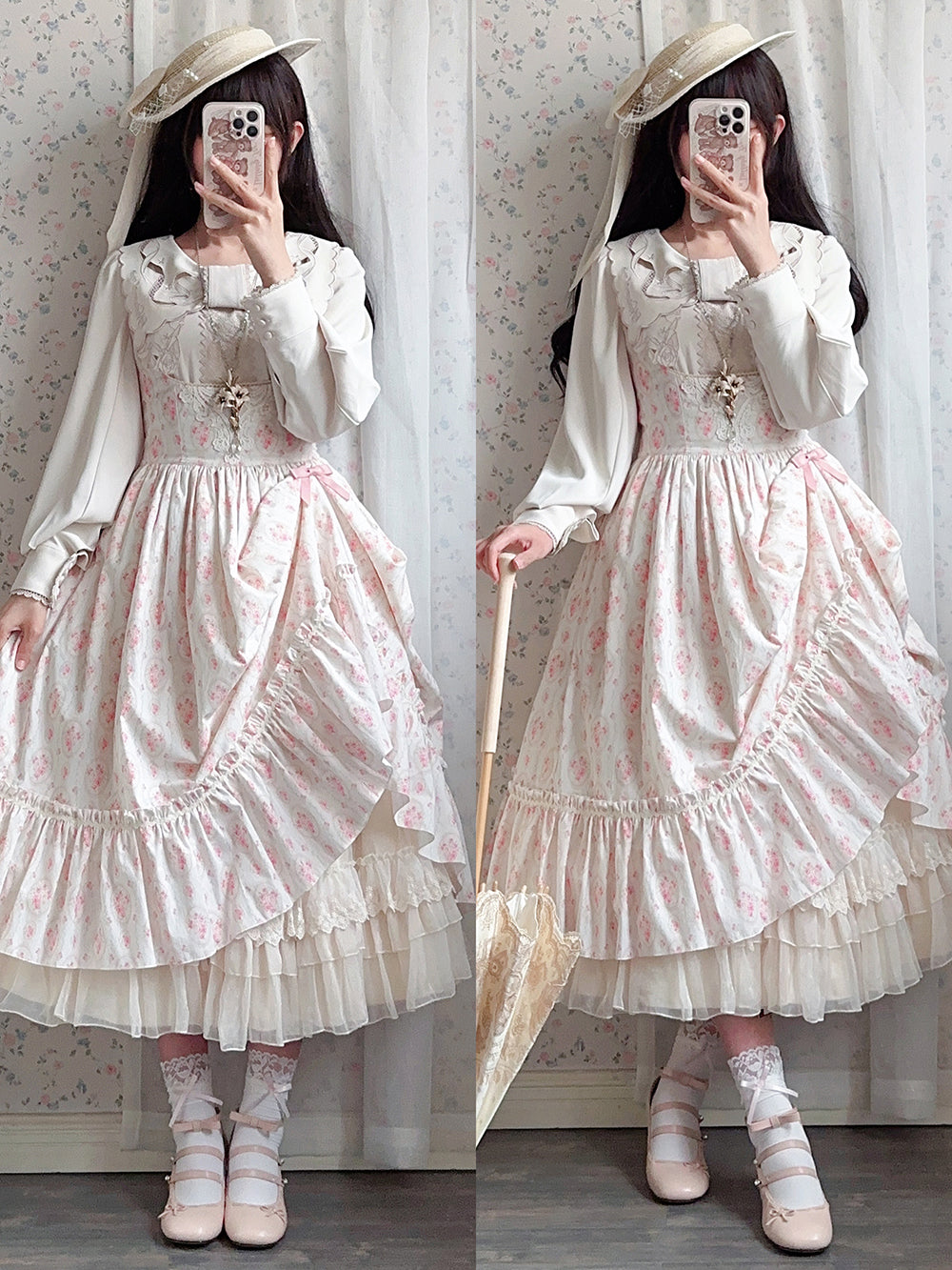 (Buyforme)Miss Point~Happy Summer Elegant Lolita Floral JSK 17940:245896