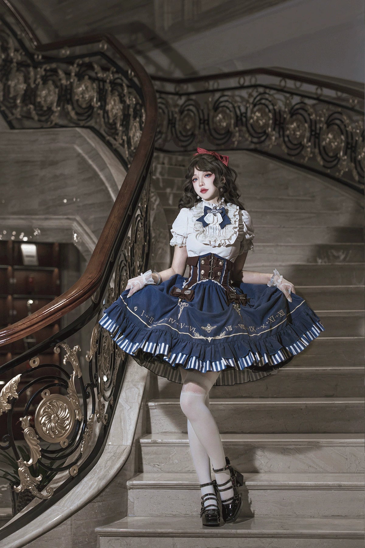 Cornfield Lolita - Gilded Pointer - Elegant Classic Lolita Skirt Suit Punk Lolita Style