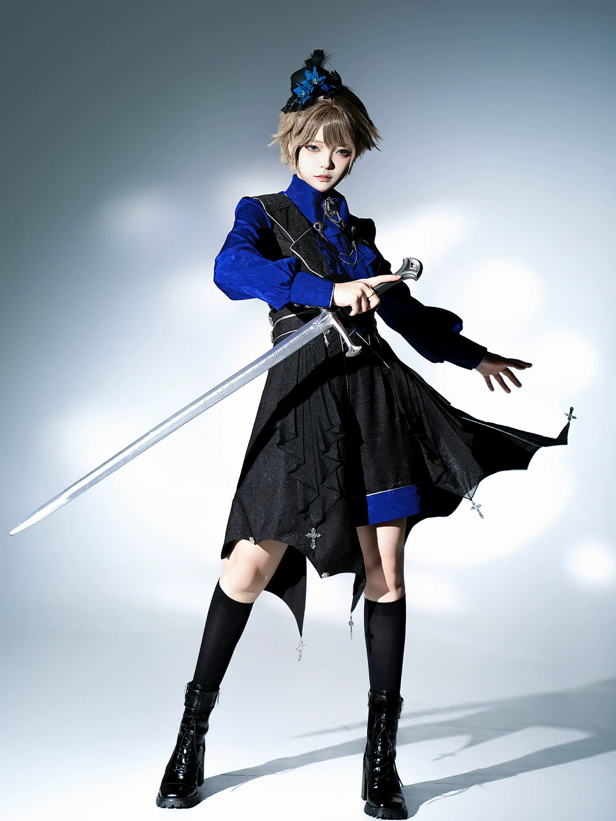 Your Princess - Knight's Code - Jacquard Ouji Fashion Vest Set, Detachable Jabot 44350:805332