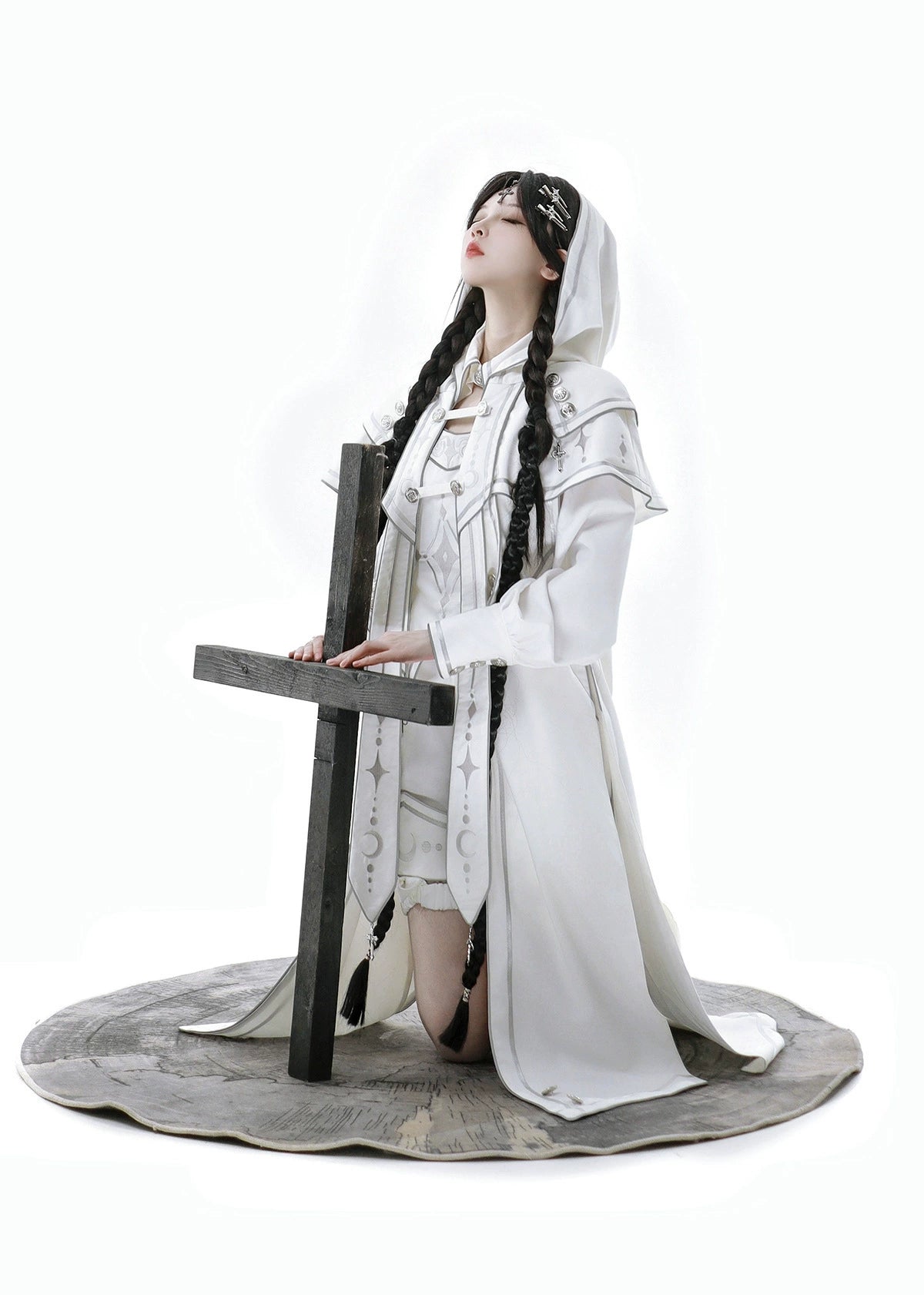 Cornfield Lolita - Bionic Dimension - Ouji Lolita Shorts Suit Punk Lolita Cape Set