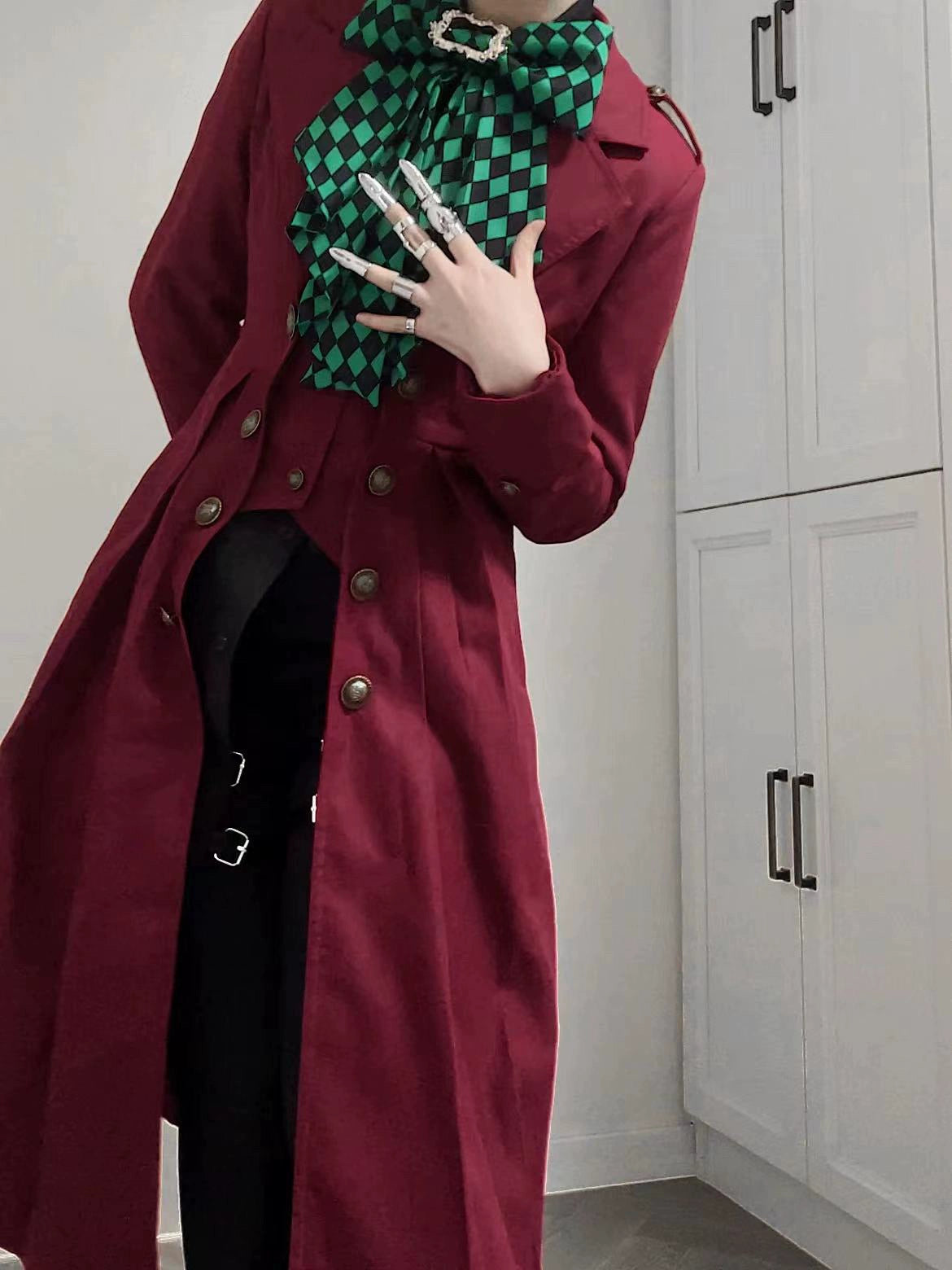 Gazing Galactic - Paranoia Punishment - Ouji Lolita Trench Coat Gothic Lolita Coat