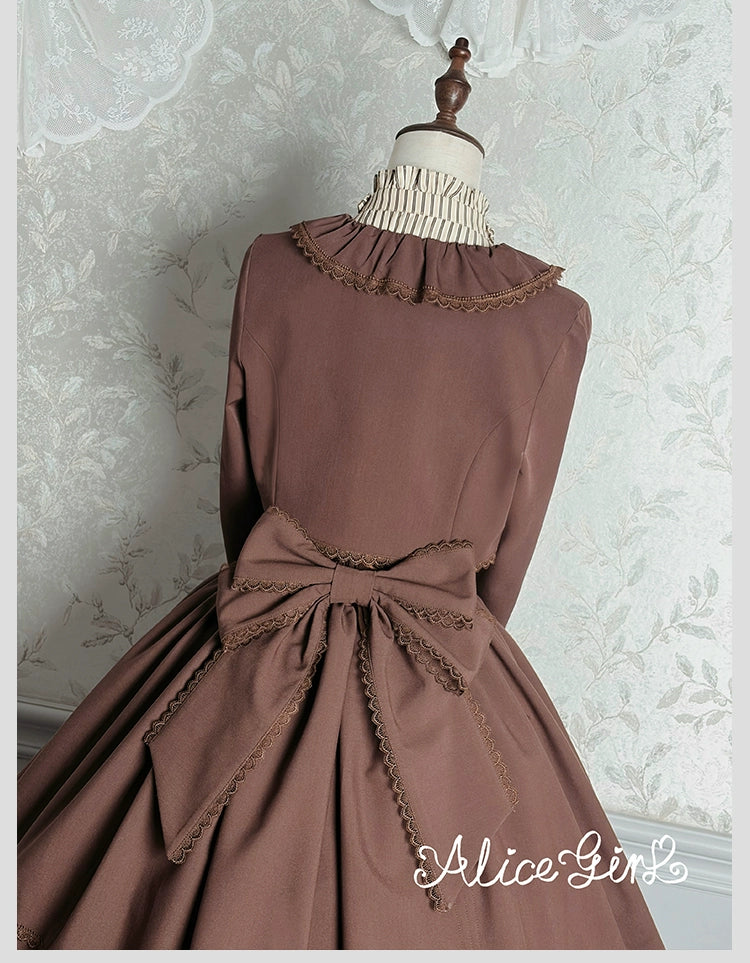 Alice Girl - Duke of Victoria - Classic Lolita SK & Overskirt Set 44092:794865