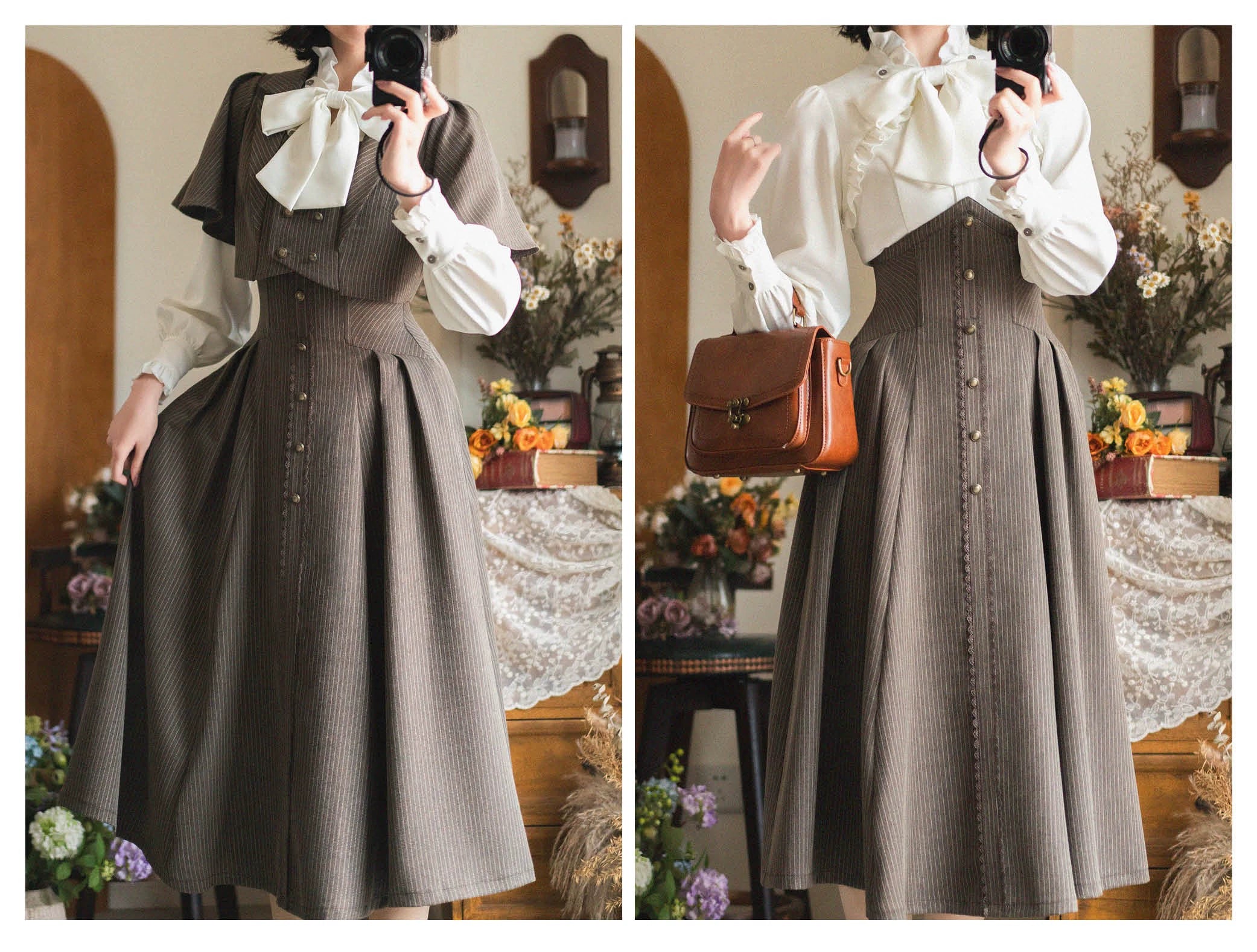 Forest Wardrobe - Forest Stationery - Classic Lolita SK Suit With Shirt And Coat