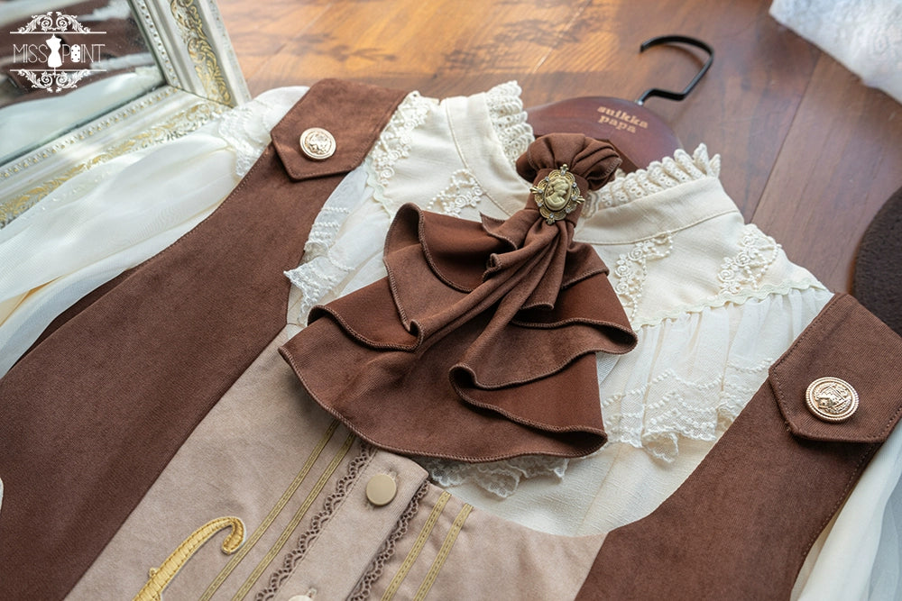 Miss Point~Golden Movement~Elegant Lolita Waistcost Short Vest Customized 32244:381124