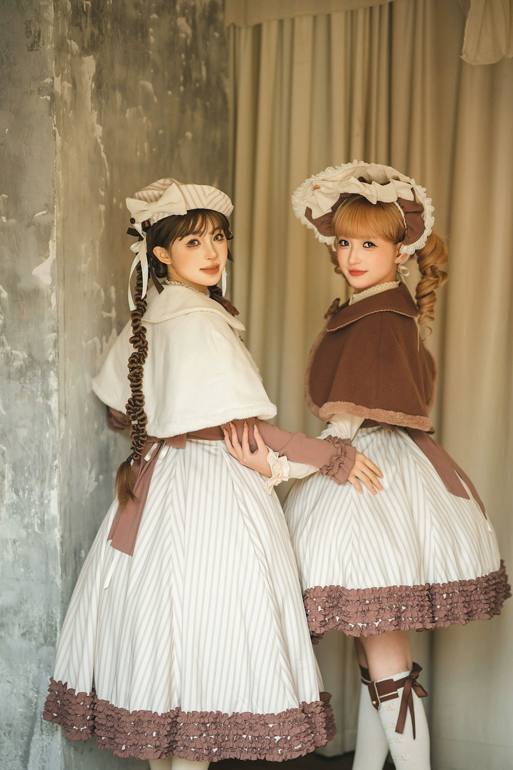 Miss Point - Classic Lolita JSK Customized Stripe Lolita Dress