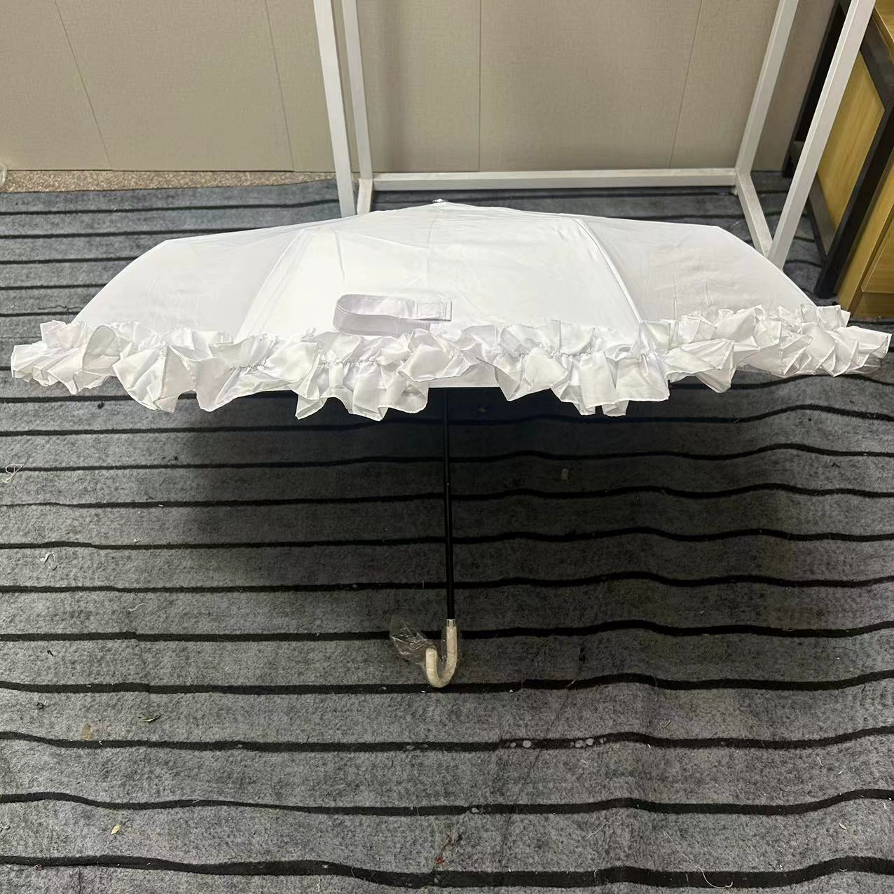 Fresh Flounce Foldable Princess Lolita Parasol