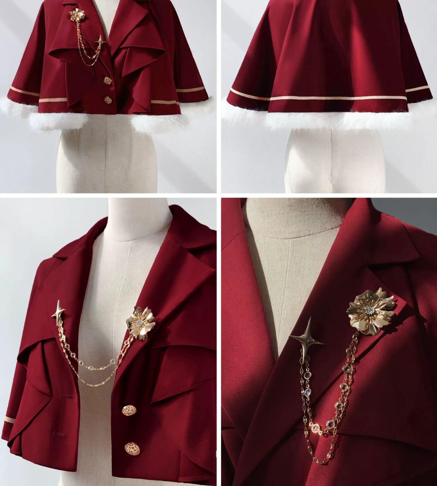 Every Page of The Poem - Night & Day Sonata - Ouji Lolita Princess Sleeve Shirt & Pants Set 44254:800361