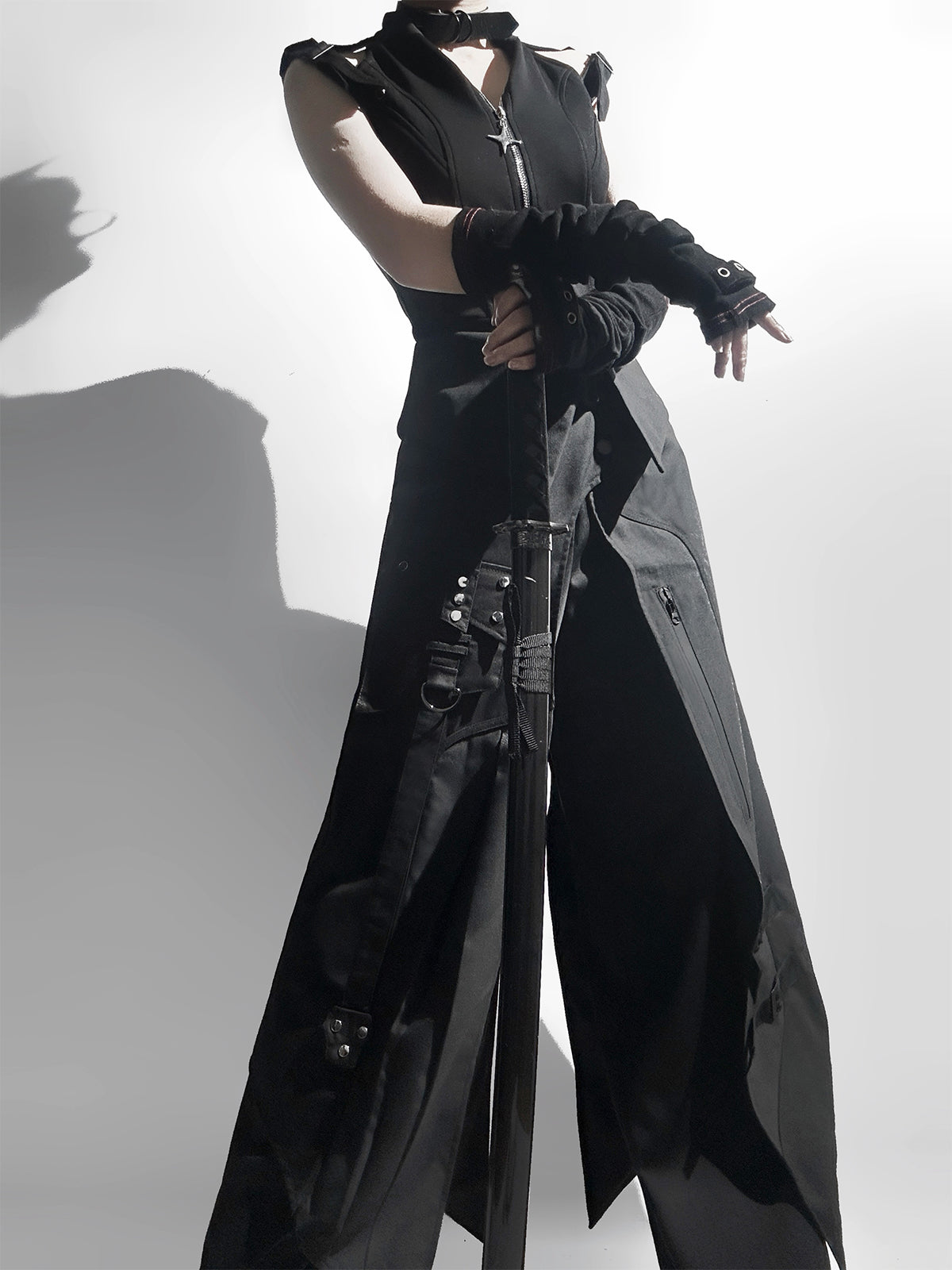 Your Princess - Nightblade - Ouji Lolita Suit Gothic Lolita Apron Pants Set