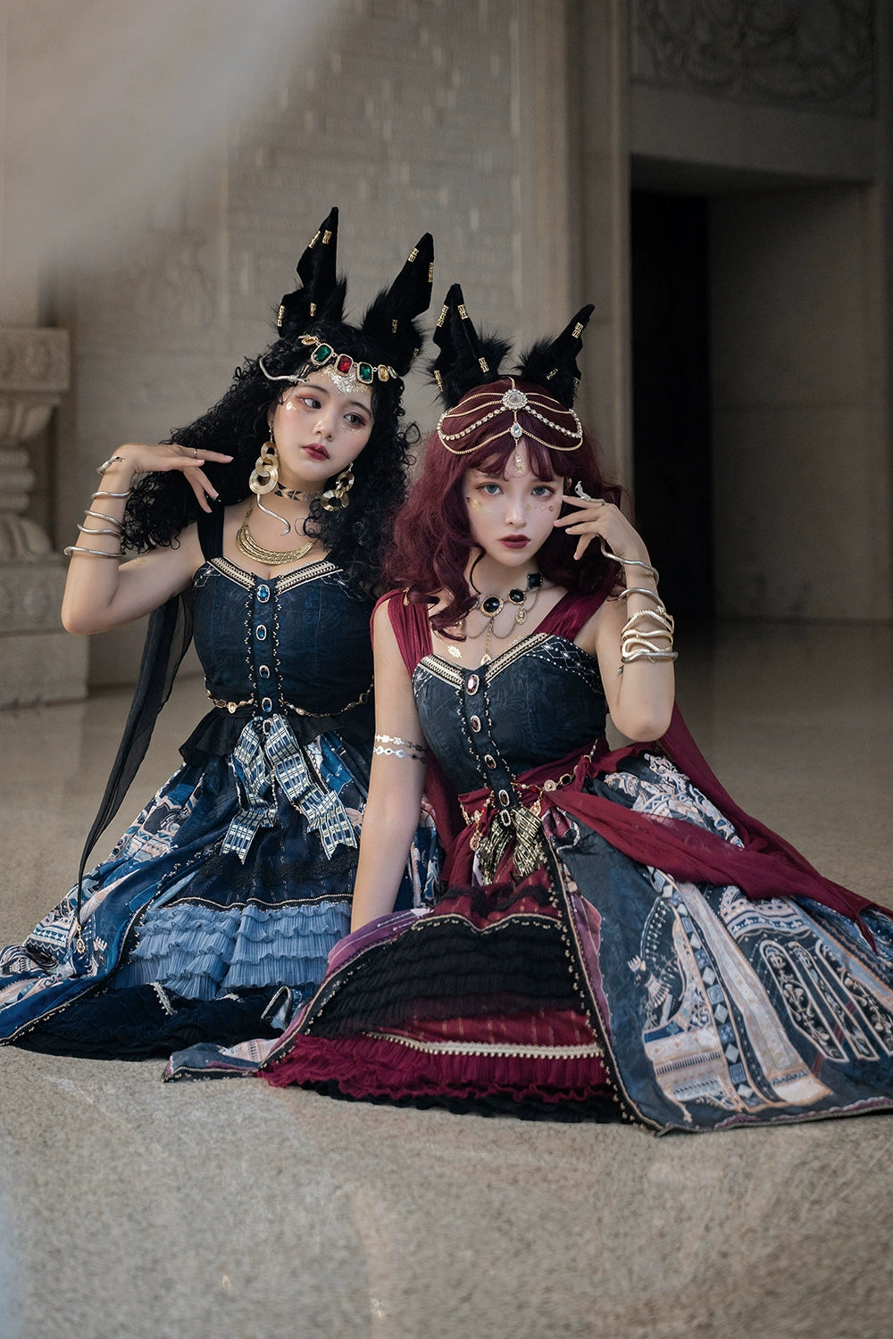 Miss Point~Dusk Best~Egyptian Lolita Dress Set Gorgeous JSK 38348:585842