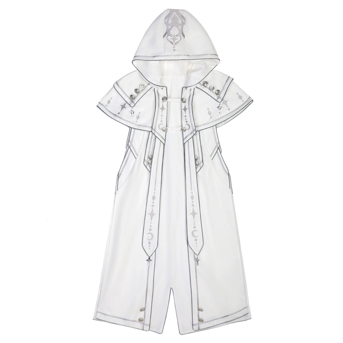 Cornfield Lolita - Bionic Dimension - Ouji Lolita Shorts Suit Punk Lolita Cape Set S Cape