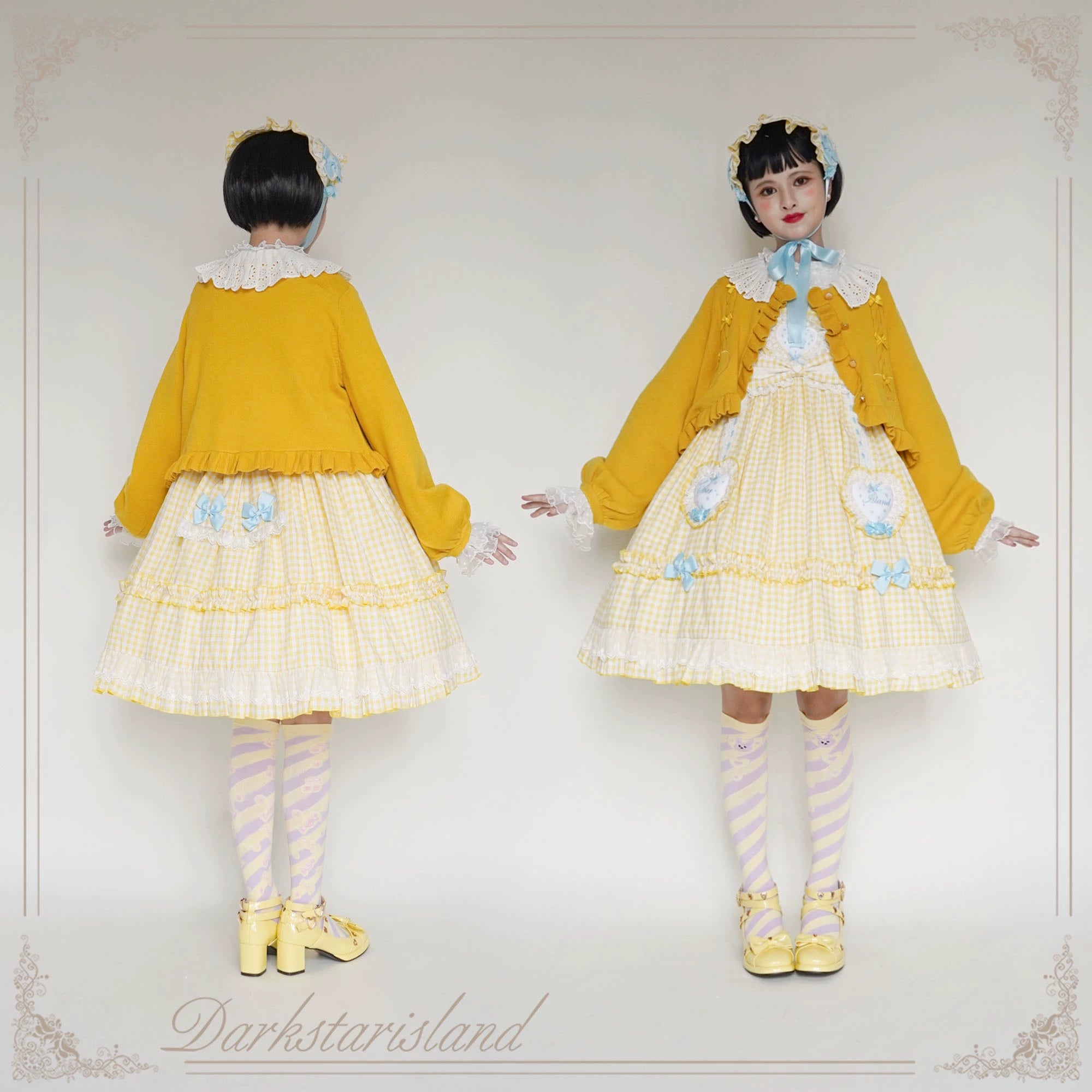 (BFM)Dark Star Island~Sugar Frost~Sweet Lolita Cardigan Knit Embroidered Sweater 34274:449574