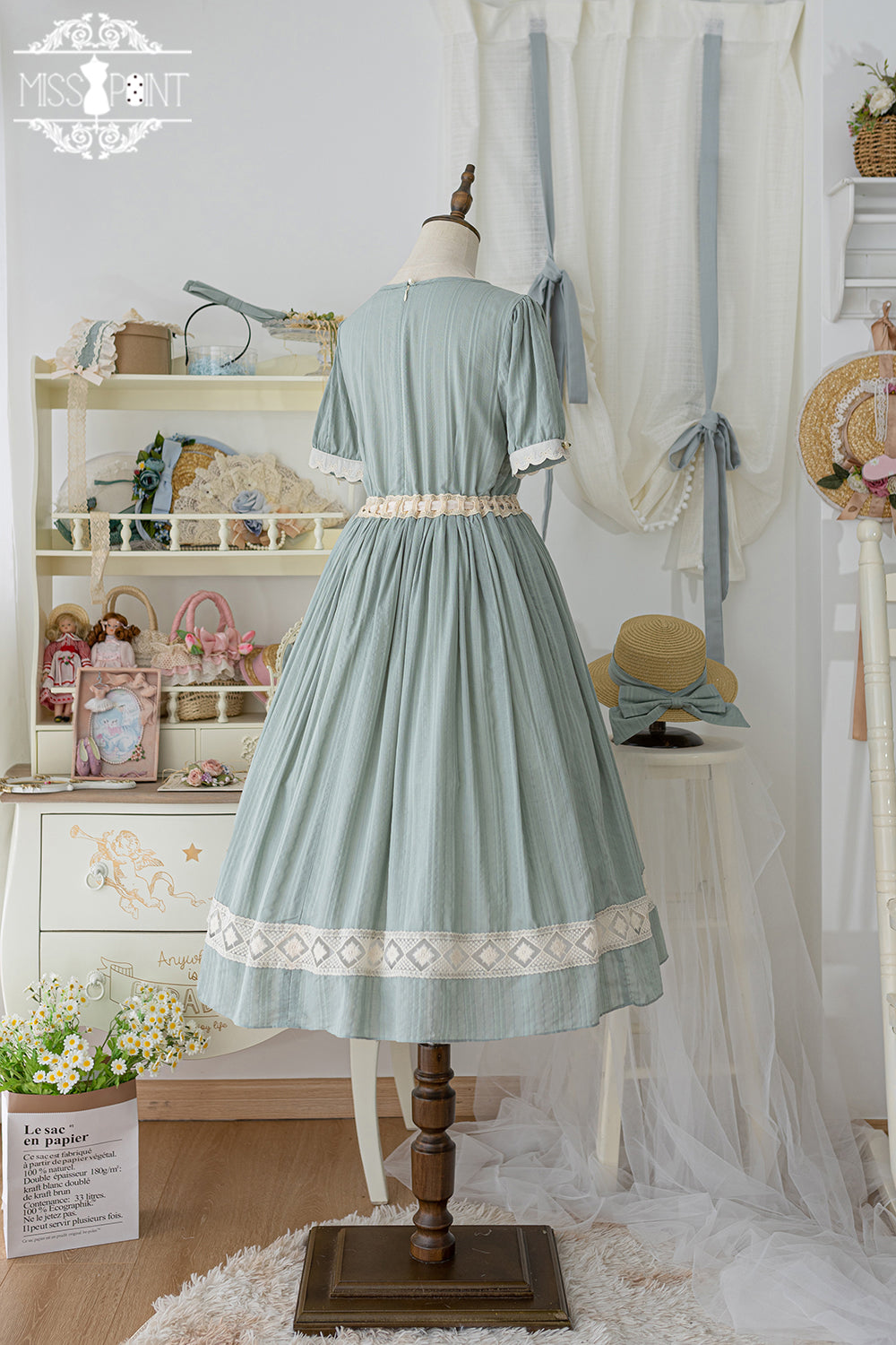 (Buyforme)Miss Point~Happy Summer Elegant Lolita Floral OP Dress