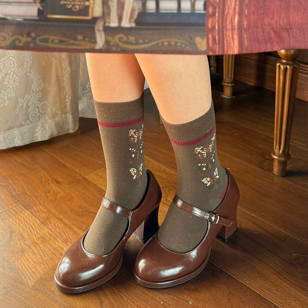 Miss Point - German Bookshelf - Classic Lolita Headdress, Socks, Necklace, Brooch 44024:792096