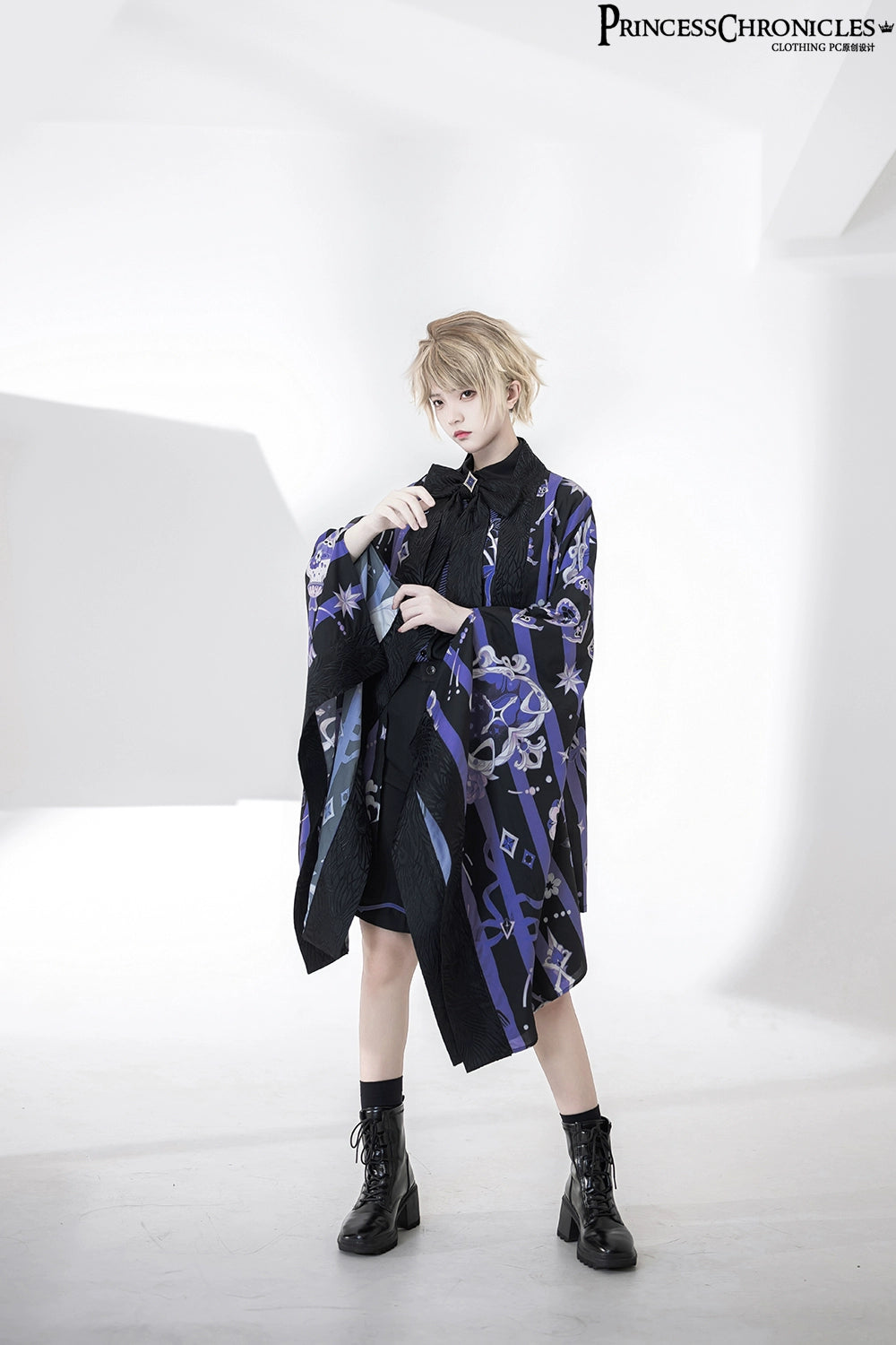 Princess Chronicles - Summer Sunscreen Loose Vintage Printed Haori Outerwear