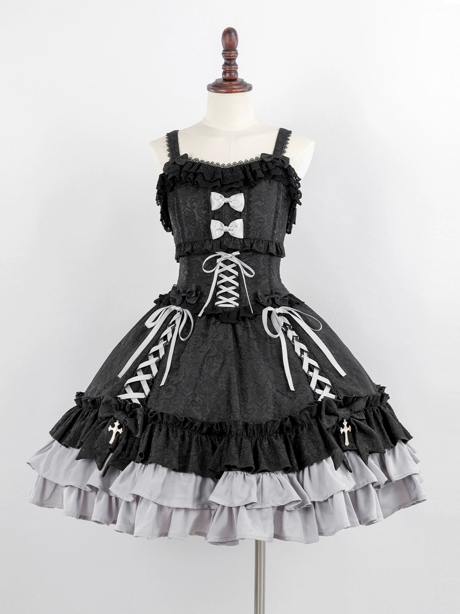 (BFM)Luna Planetarium~Evil Fang~Gothic Lolita JSK Suit Ouji Lolita Shorts Suit (L M S XL) 36838:531698