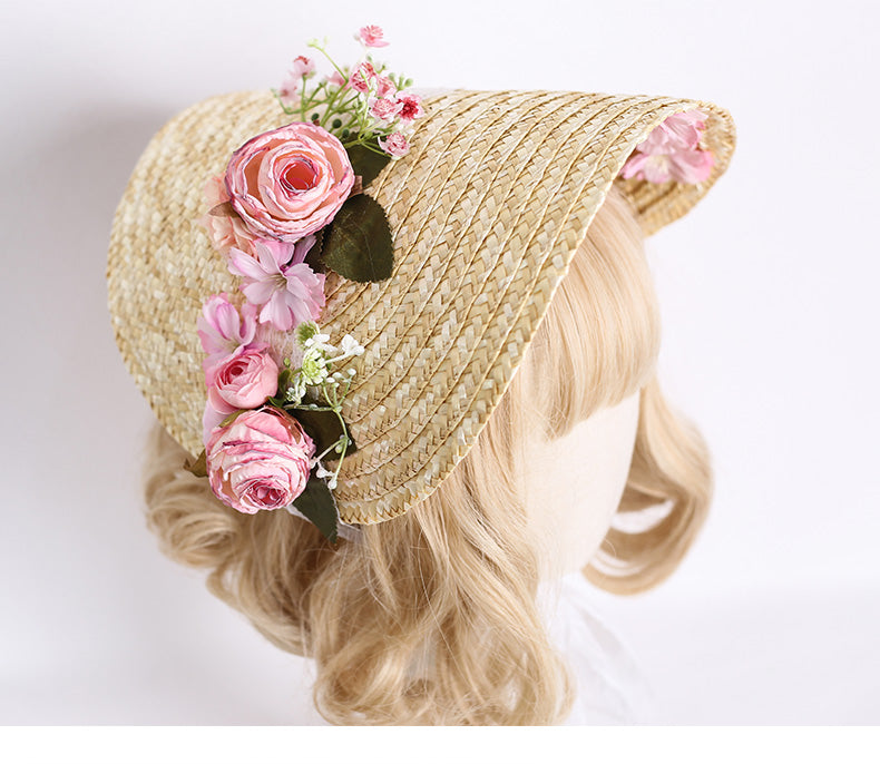 Xiaogui - Vintage Lolita Rose Charred Edge Flower BNT