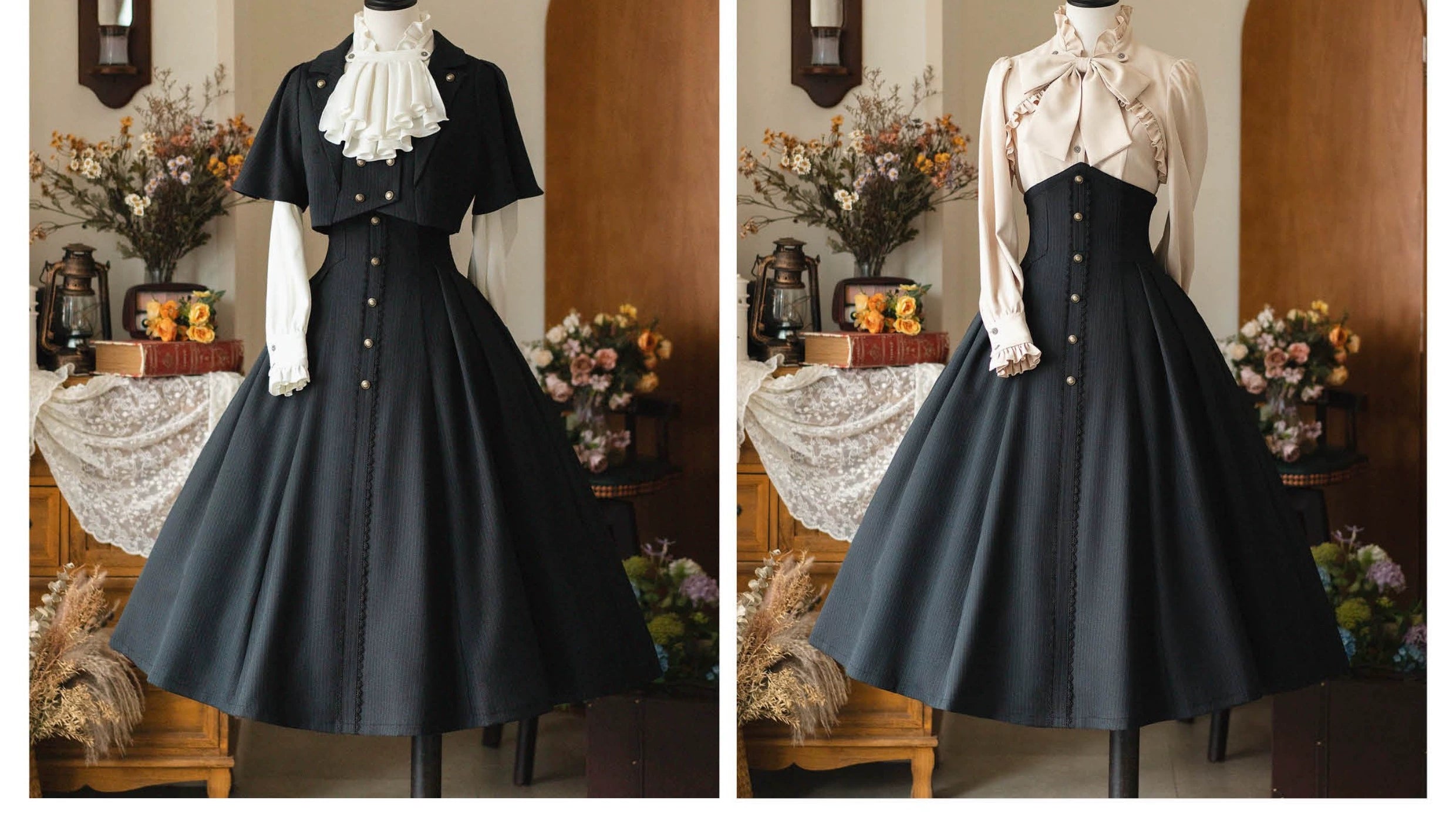 Forest Wardrobe - Forest Stationery - Classic Lolita SK Suit With Shirt And Coat 42087:725961