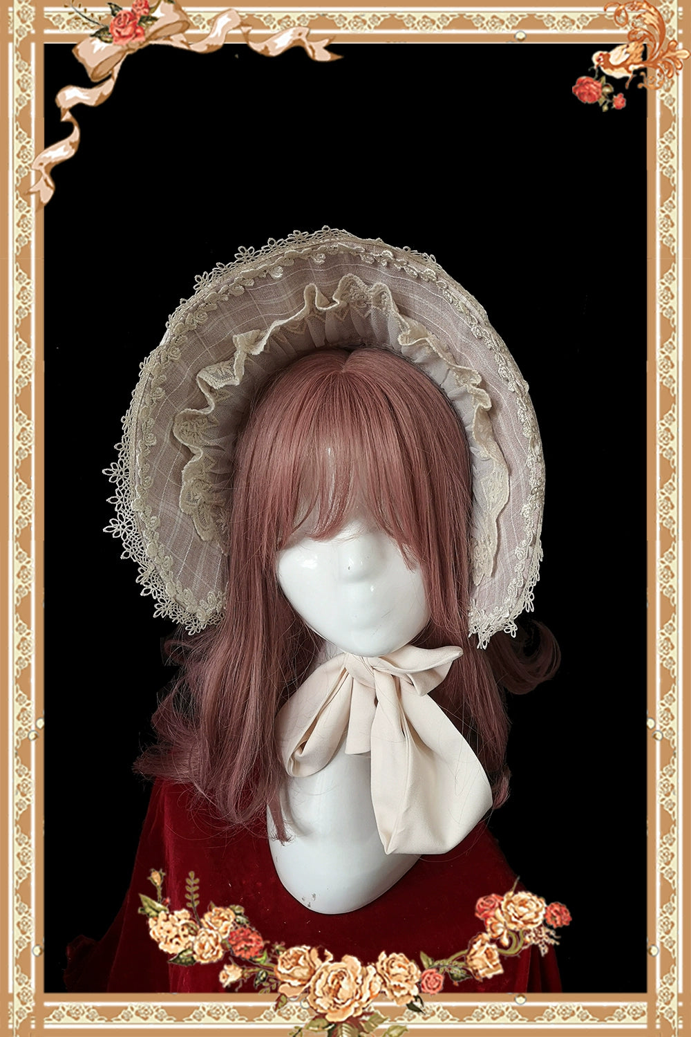Infanta~Sweet Lolita Accessories Bonnet KC Socks Beret 37488:560978