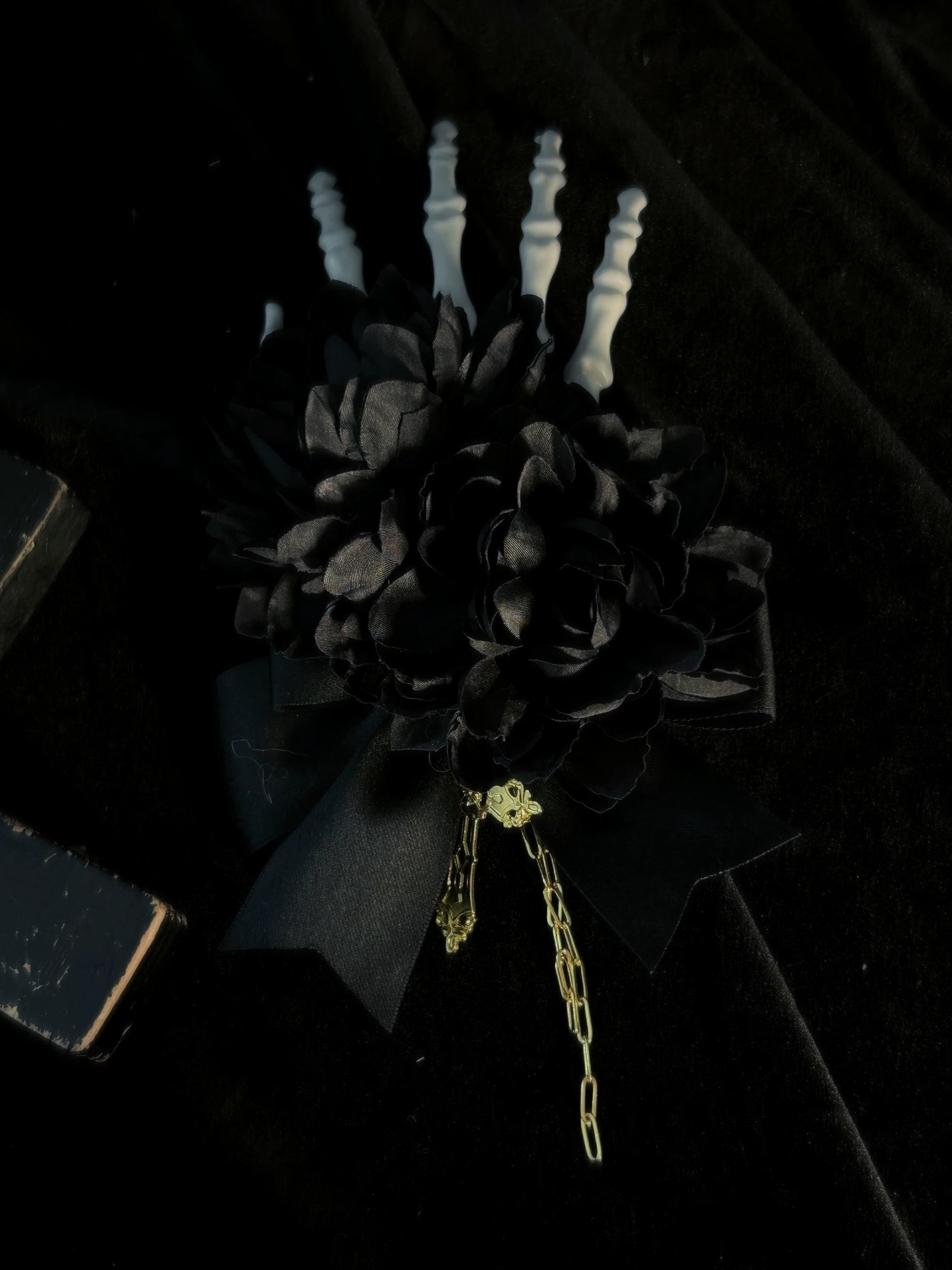 Genesis and Armageddon - Gothic Lolita Accessory, Skeleton Hand Decoration 44738:821251