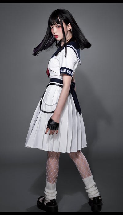(Buyforme)Youpairui~Amatsukaze~JK Uniform Lolita Sailor Collar OP   