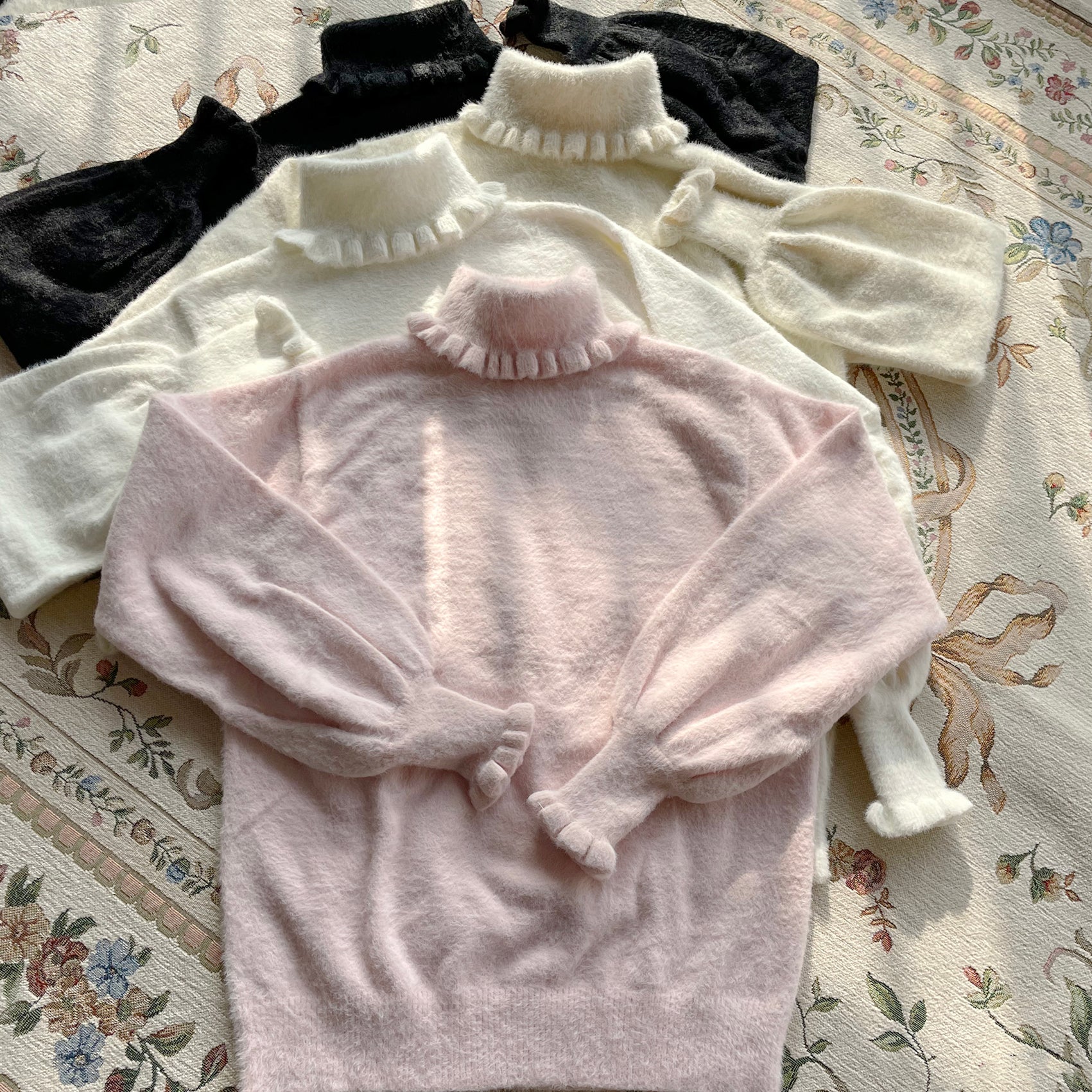 MIST - Kawai Lolita Warm Turtleneck Knitwear (L M S) 9924:117242