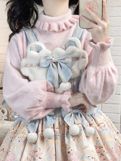 MIST~Kawai Lolita War Turtleneck Knitwear   