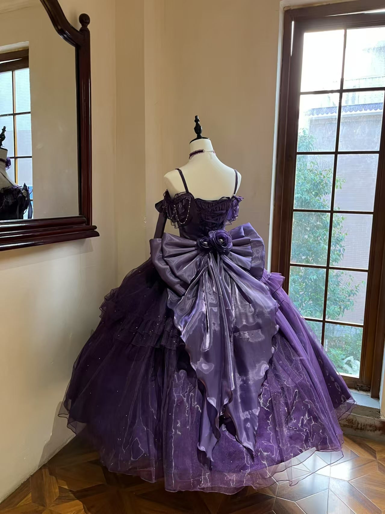 Meowing and fruity - Milky Way - Princess Lolita Accessories Back Bow Trailing 41388:744459