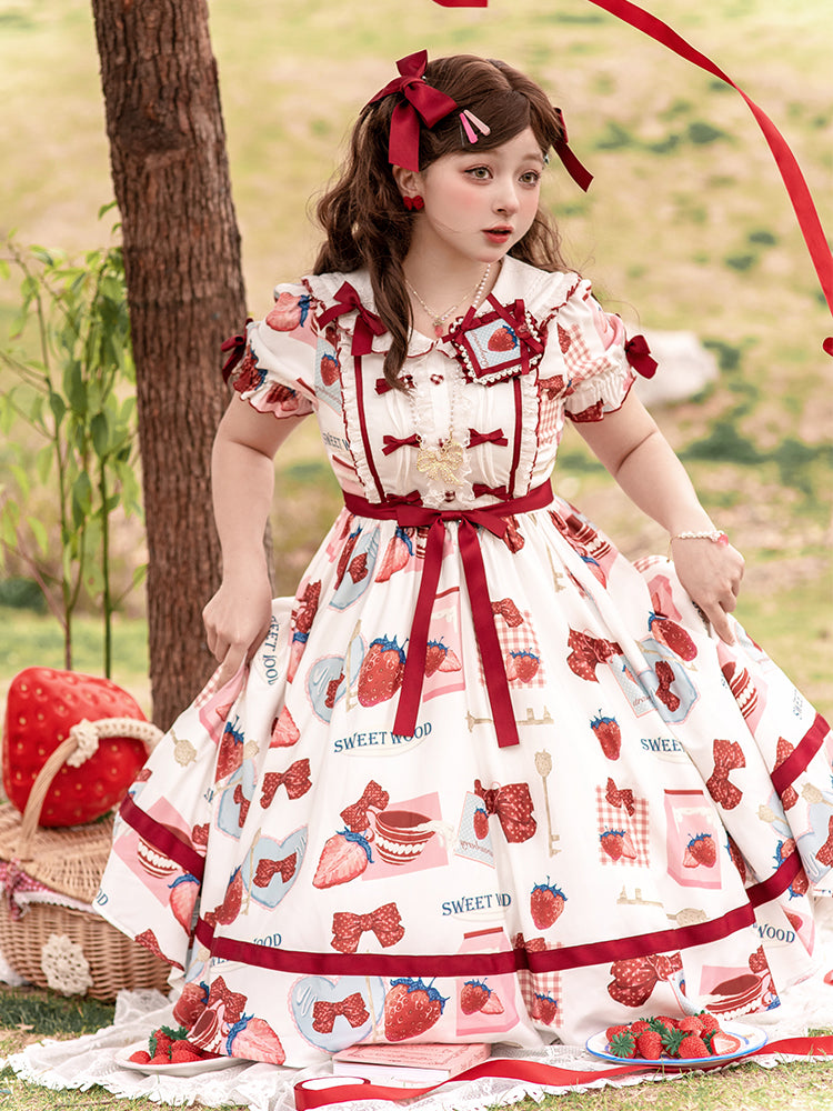 Sweet Wood - Betty Baby Sweet Lolita OP Dress 15192:197626