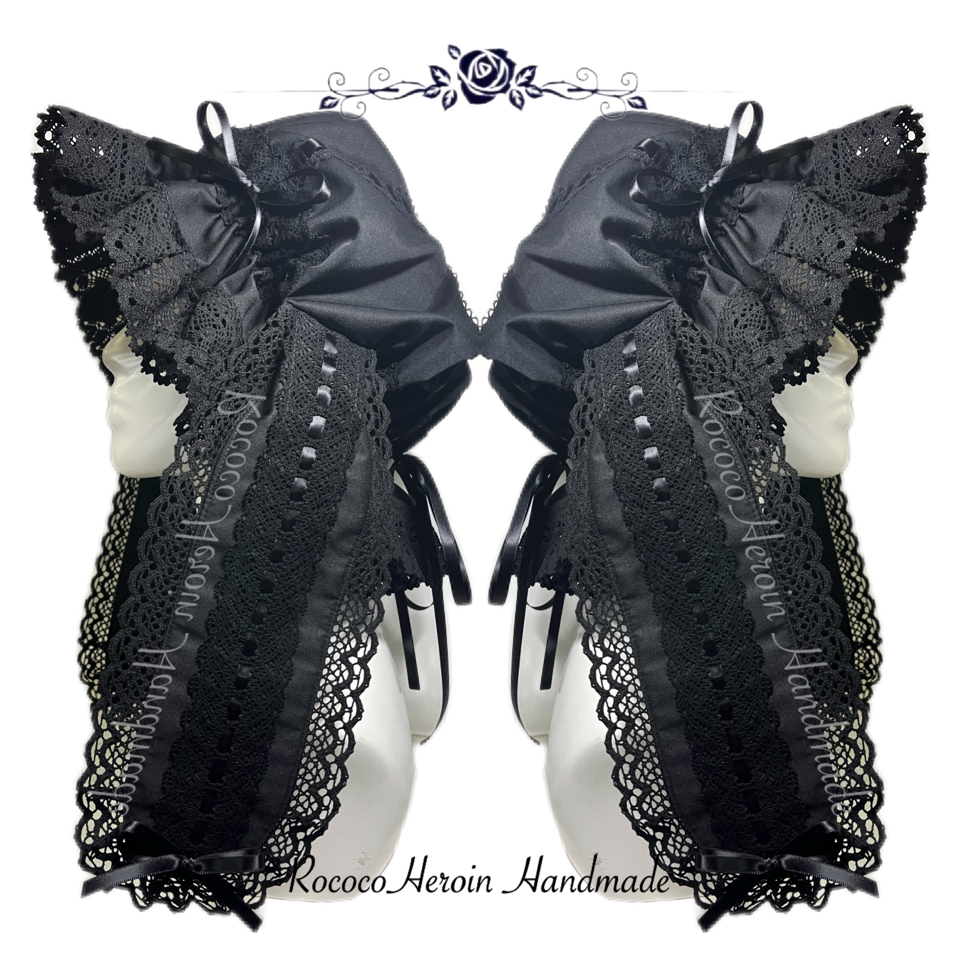 RococoHeroin - Handmade Lolita Bunny Hat Multiple Colors