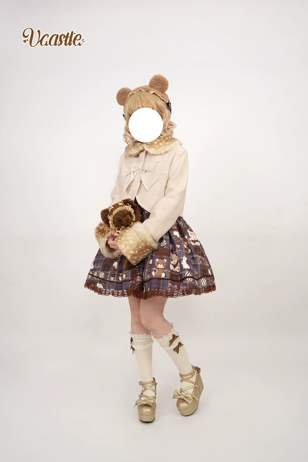 Vcastle - Winter Lolita Coat Short Wool Coat