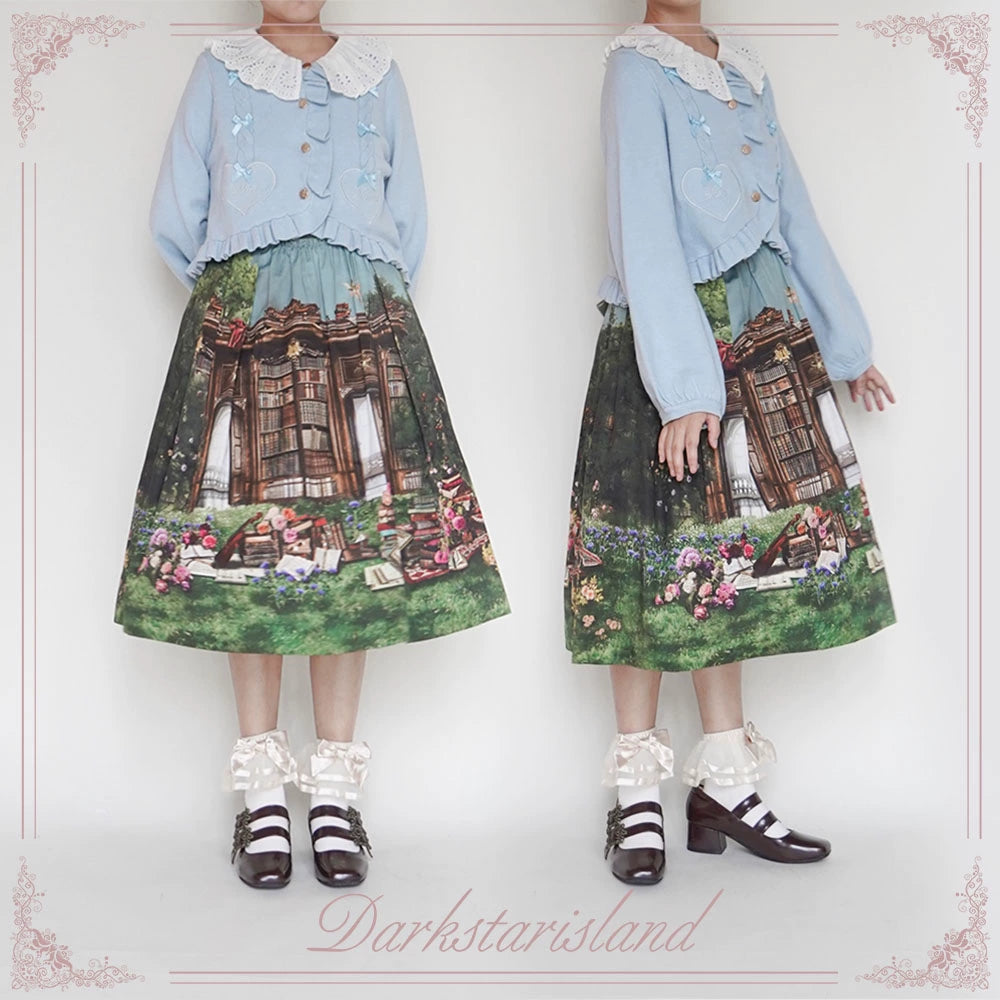 (BFM)Dark Star Island~Sugar Frost~Sweet Lolita Cardigan Knit Embroidered Sweater 34274:449332