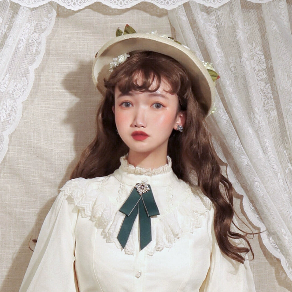 Miss Point - Rose Doll - Elegant Lolita Brooch Lolita Lapel Pin Multicolors