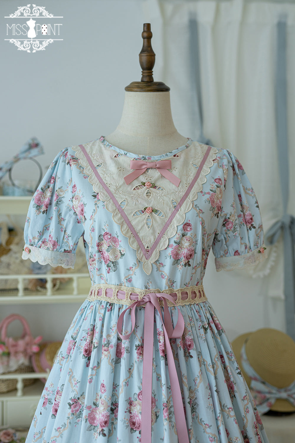 (Buyforme)Miss Point~Happy Summer Elegant Lolita Floral OP Dress