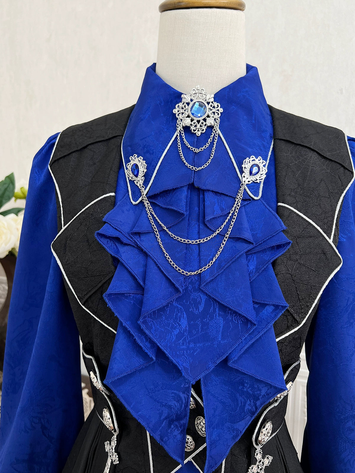 Your Princess - Knight's Code - Jacquard Ouji Fashion Vest Set, Detachable Jabot 44350:805320