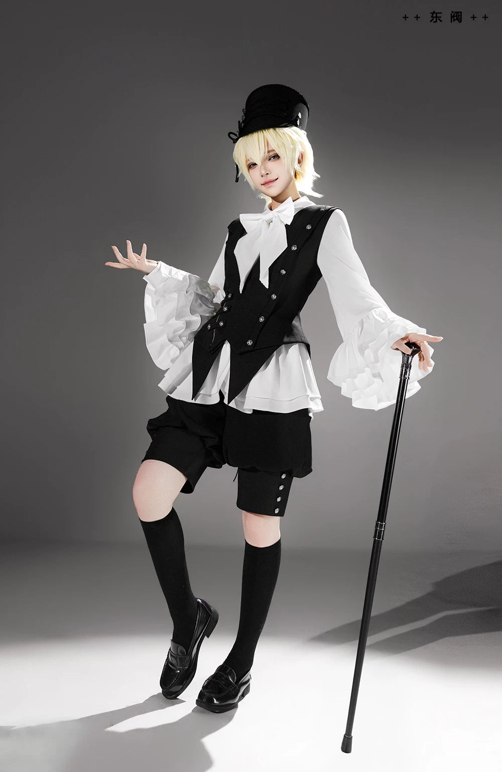Ashes - Vintage Ouji Lolita Blouse and Shorts Set