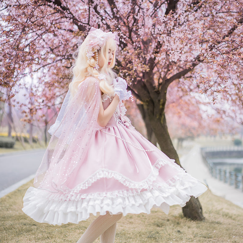 (Buyforme)Fairy Tales~Fate Quartet Bridal Lolita Gothic Accessories Blouse (pink) 19864:276110