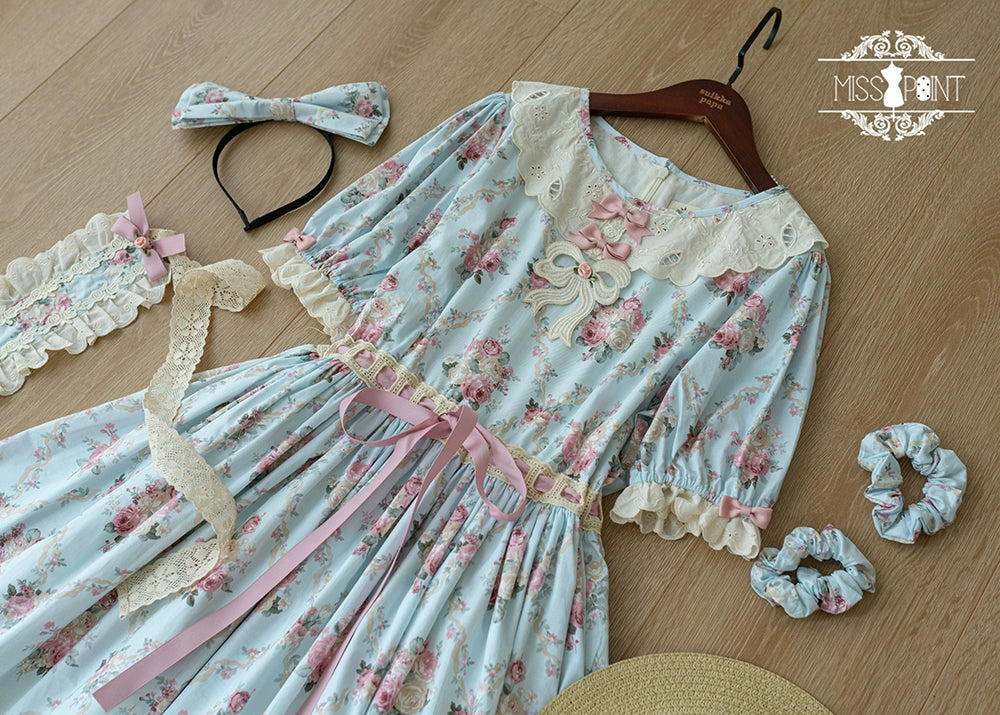 Miss Point~Customized Elegant Lolita OP Dress Cute Daily Girl Short Lolita Dress 35670:519800