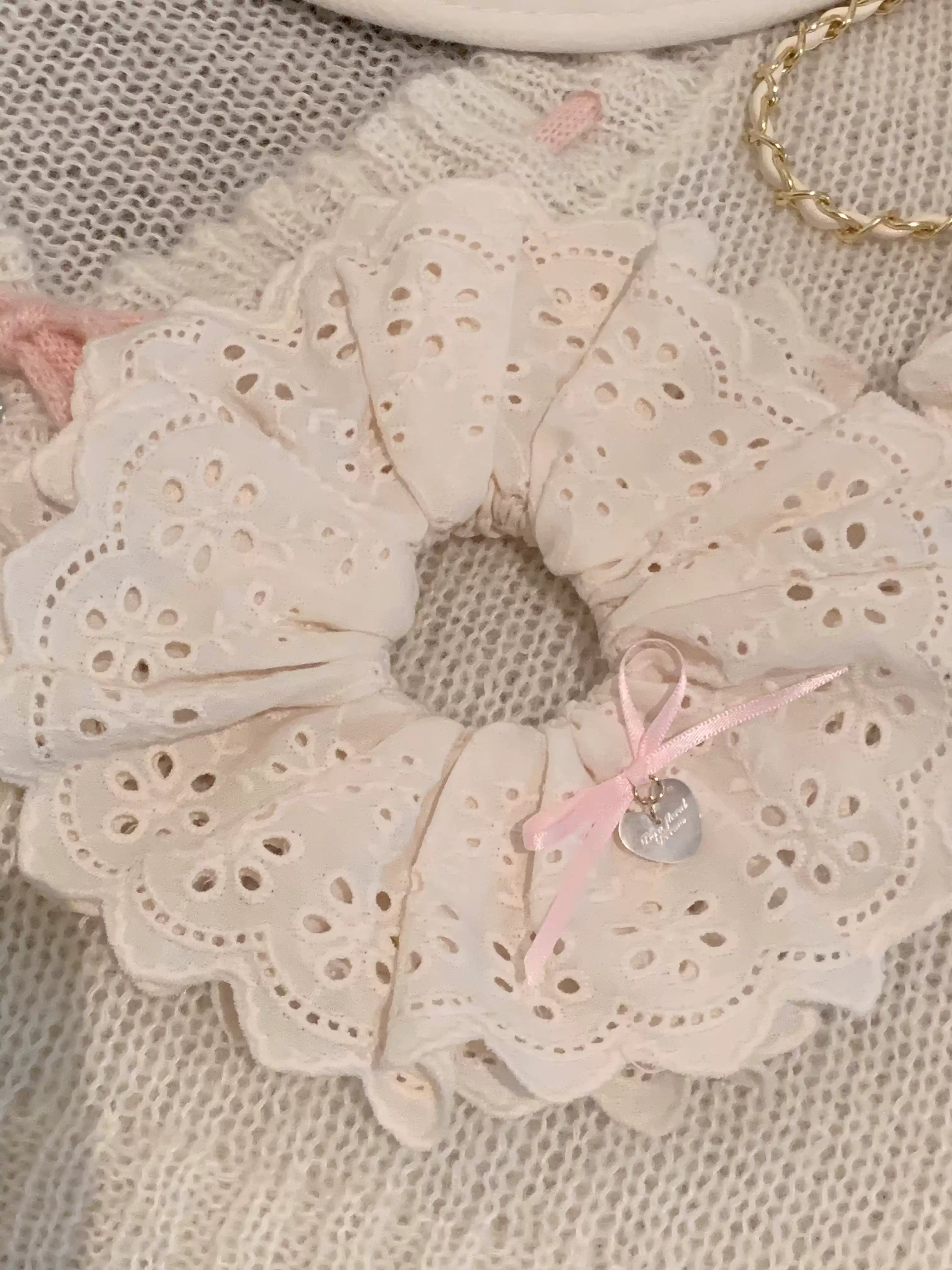 Pure Tea For Dream~Marshmallow Melody~Sweet Lolita Headdress Bow Hair Rope