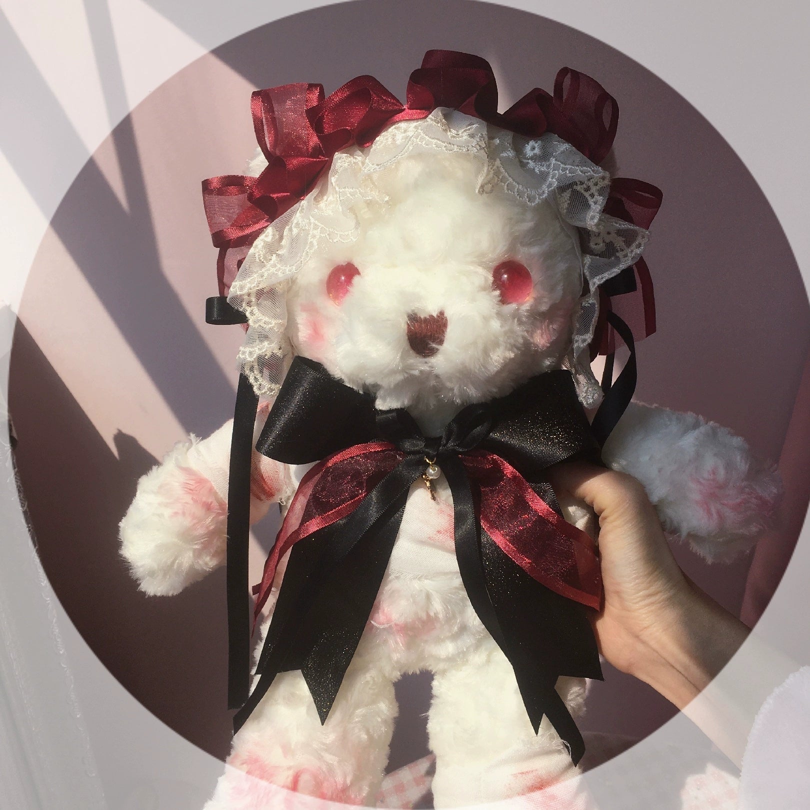 Chestnut Lolita - Gothic Lolita Bag Dark Bloody Bear Bag