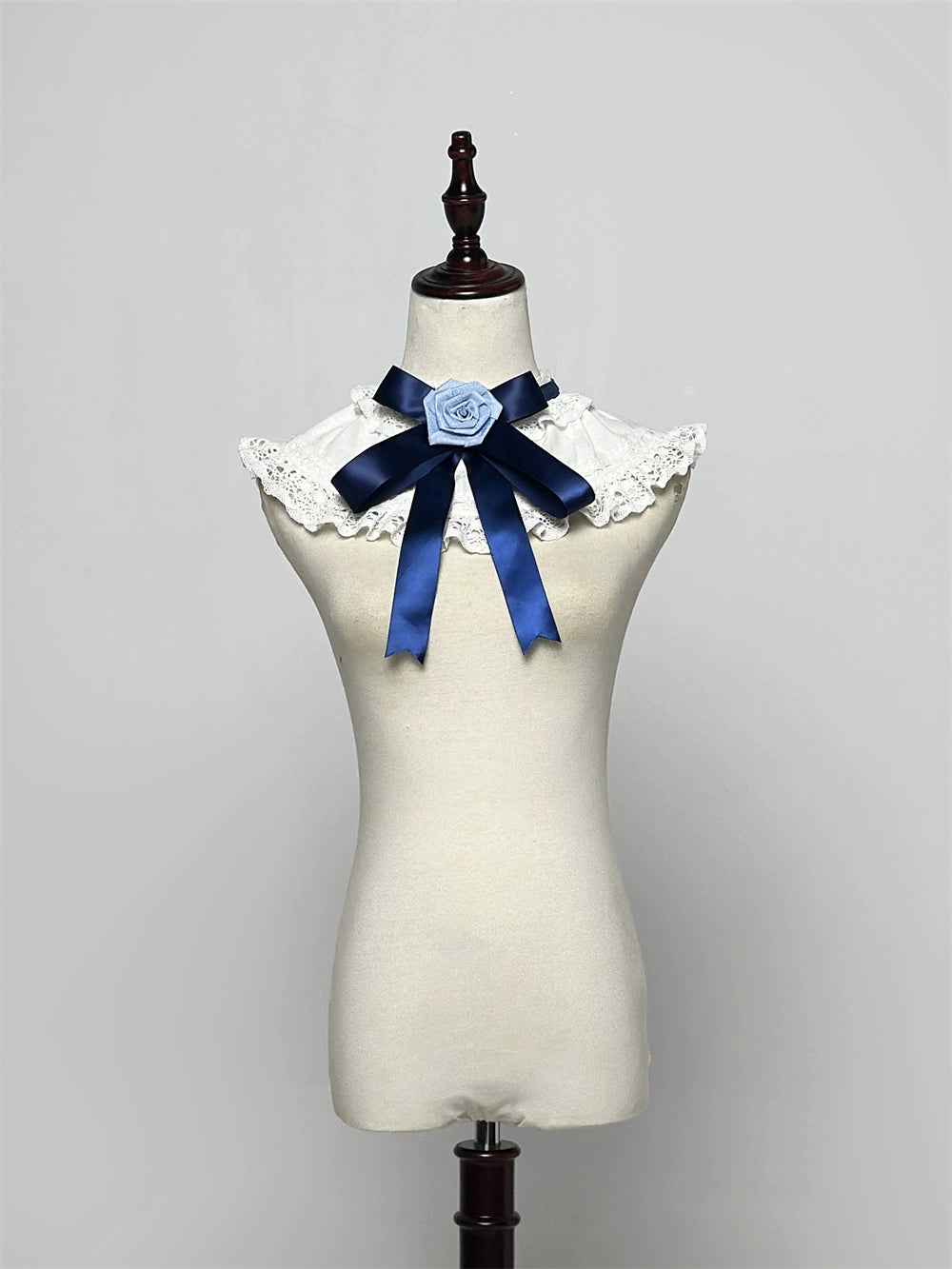 LeMiroir - Winter Solstice - Elegant Lolita Hat, Detachable Collar, Handbag 44088:794366