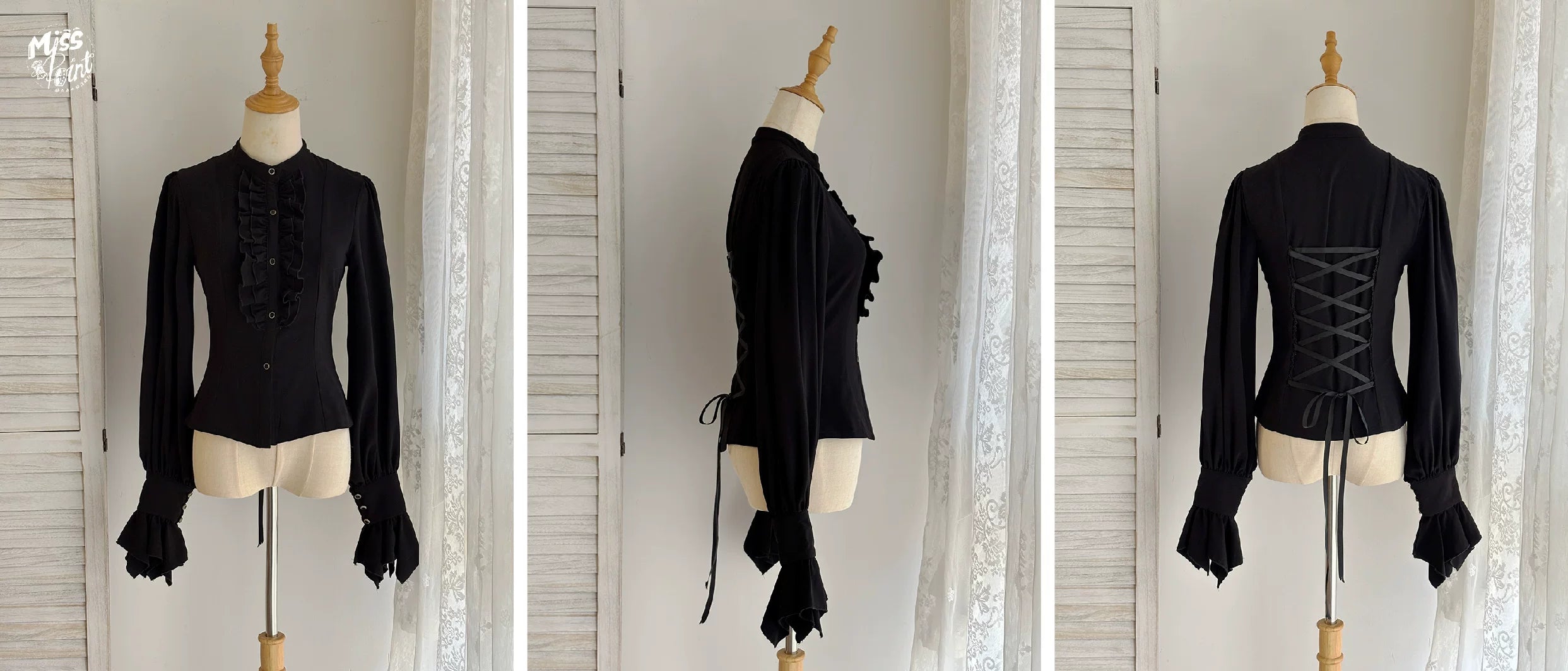 Perint Manor - Gothic Lolita Striped Dress, Tailor-made 44410:808380