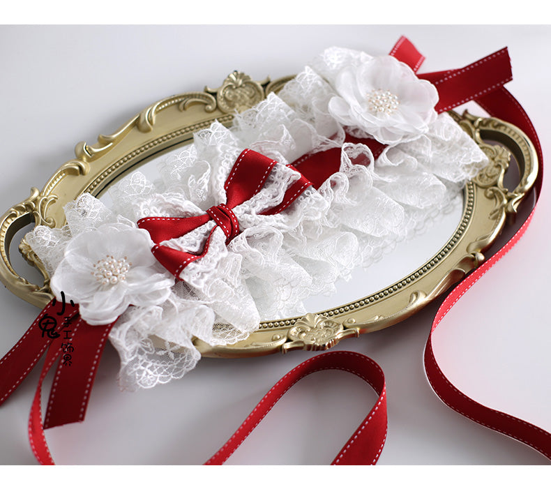 Xiaogui - Christmas Lolita Headband BNT and Top Hat