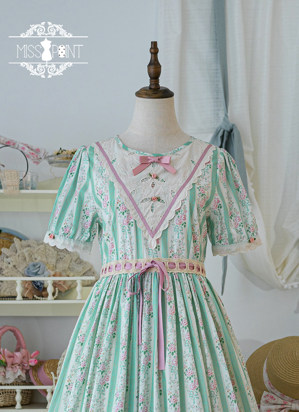(Buyforme)Miss Point~Happy Summer Elegant Lolita Floral OP Dress